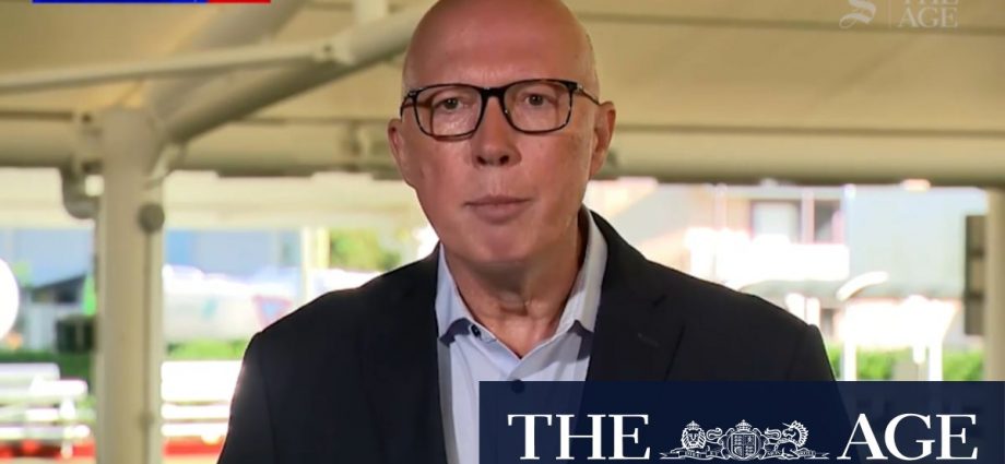 Election 'not about campaign': Dutton