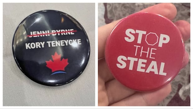 Liberal operatives planted 'stop the steal' buttons at conservative conference