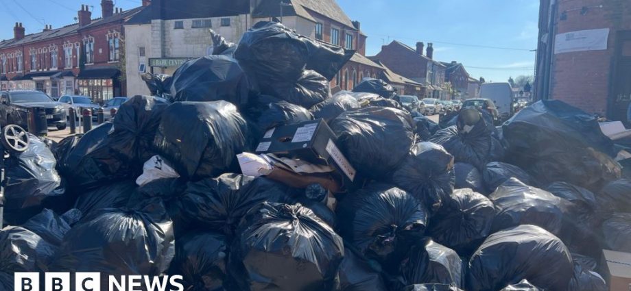 'Birmingham bin strike has left us with 7ft-high dumping ground'