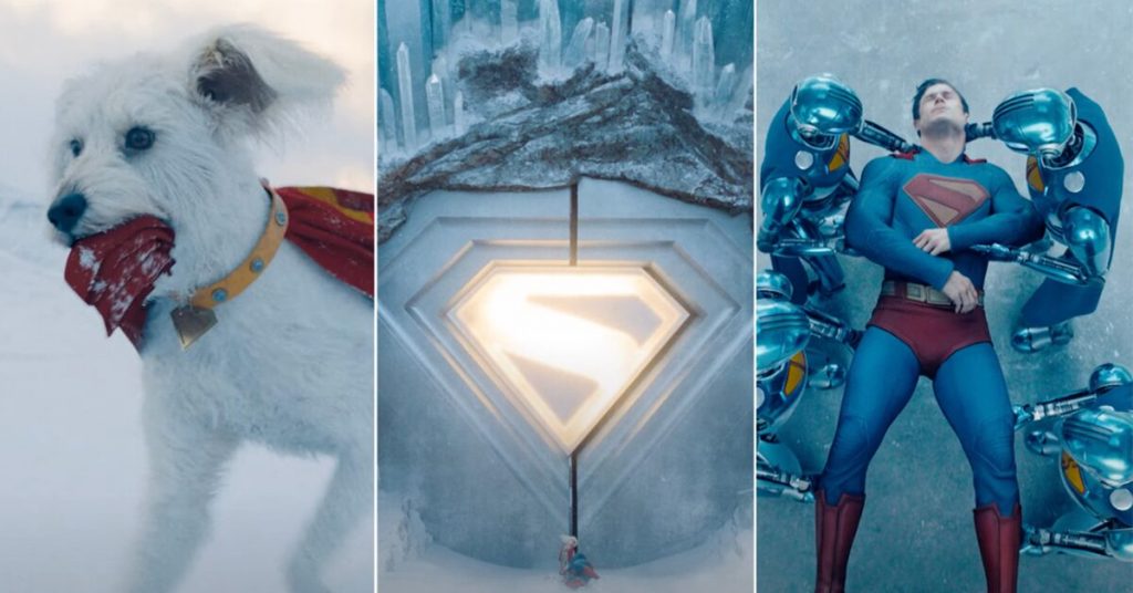 New ‘Superman’ Extended Peek Showcases Krypto, Robots & Fortress of Solitude