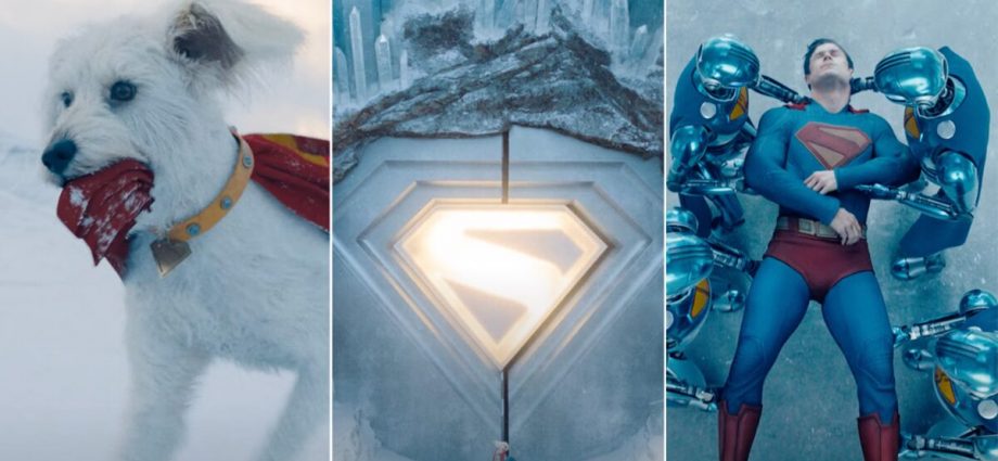 New ‘Superman’ Extended Peek Showcases Krypto, Robots & Fortress of Solitude