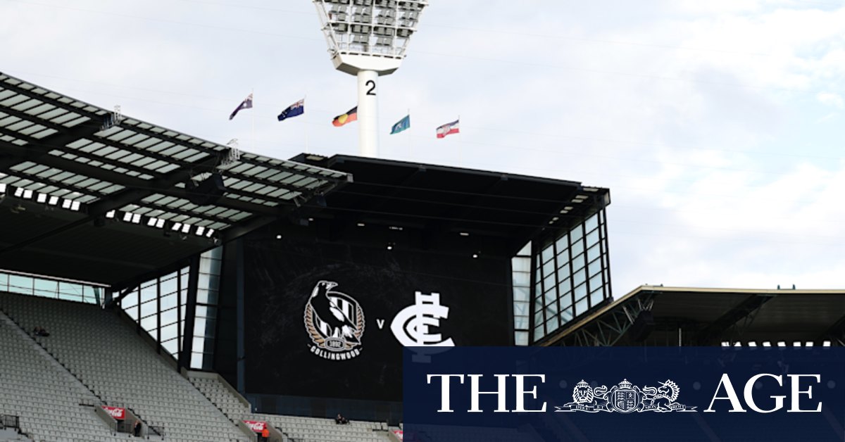 Men with guns arrested inside ’G during AFL Blues-Pies blockbuster