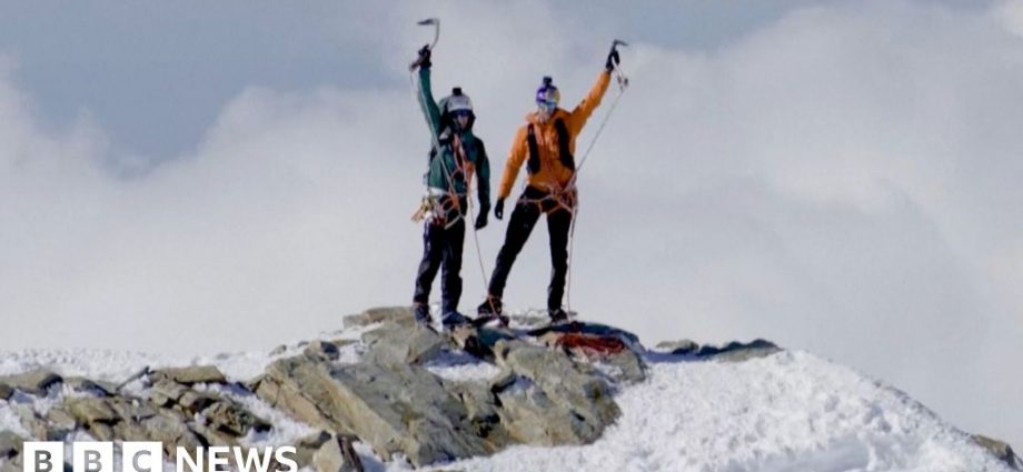 New speed climbing record set in the Swiss Alps
