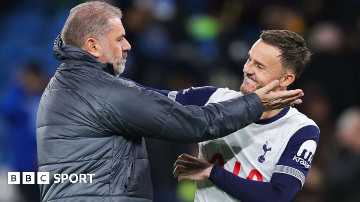 Tottenham: James Maddison says Spurs are '100%' behind Ange Postecoglou