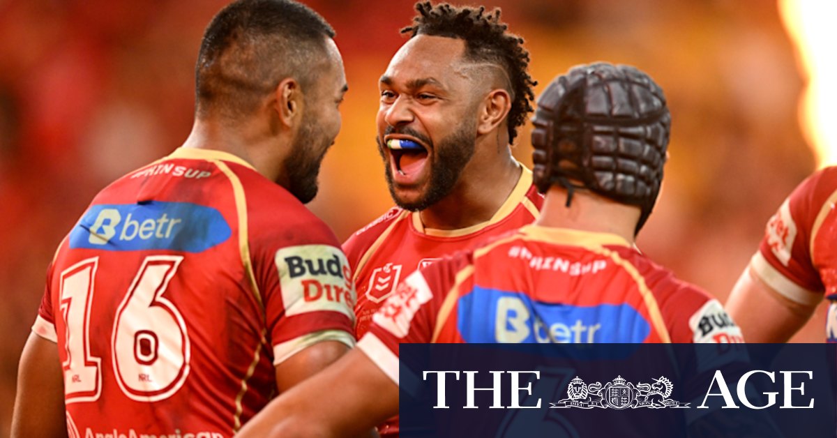 Penrith Panthers dynasty could be over after Dolphins and Hamiso Tabuai-Fidow triumph