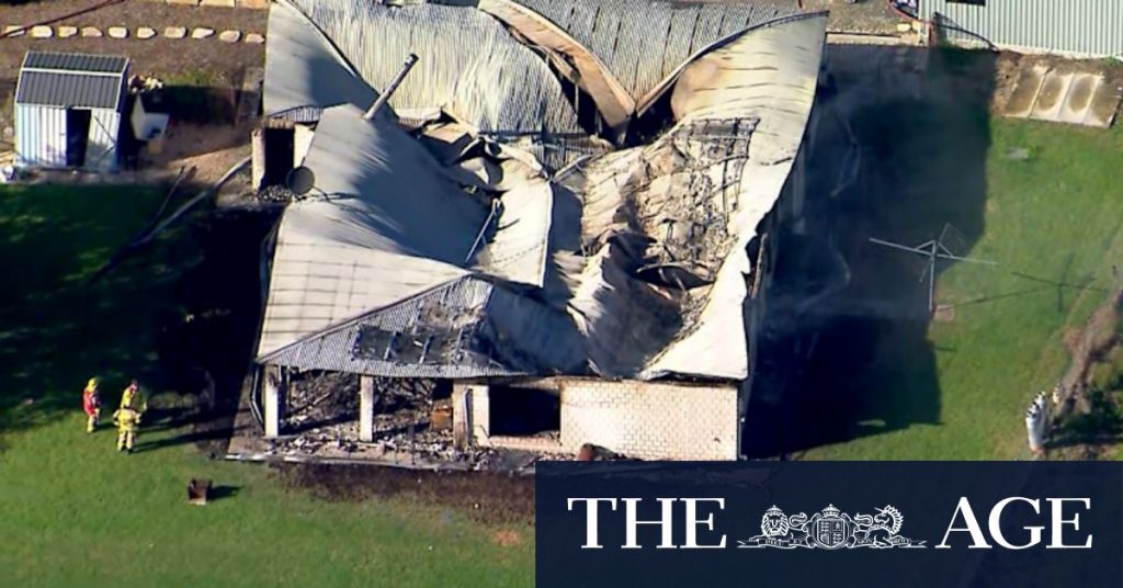 Man charged with murder after wife found dead in suspicious house fire near Toowoomba