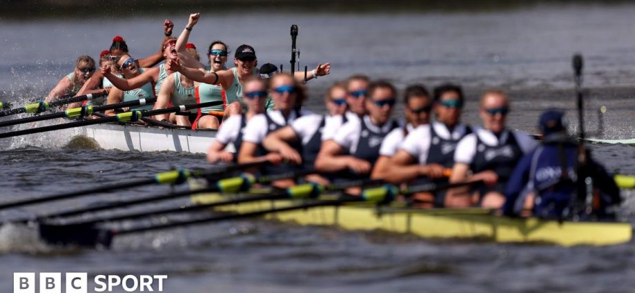 Boat Race 2025: Cambridge win women's race after early restart
