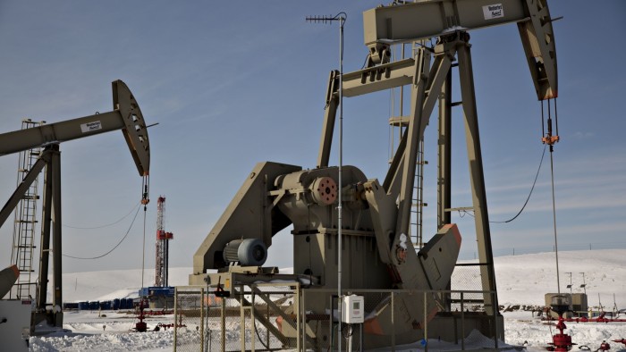 Pumpjacks in North Dakota’s Bakken oilfields