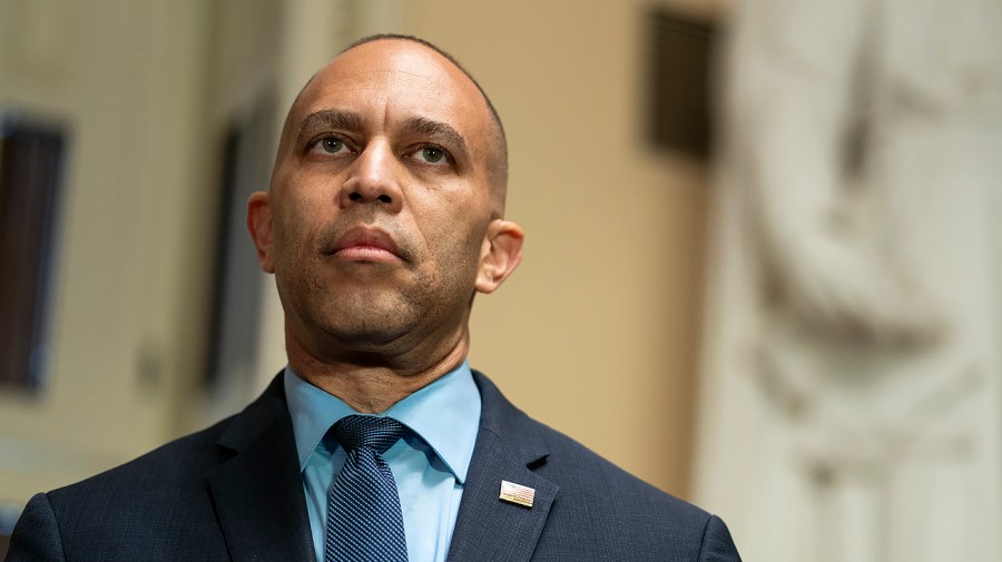 Jeffries accuses Trump of tanking the economy to create opportunities for the rich