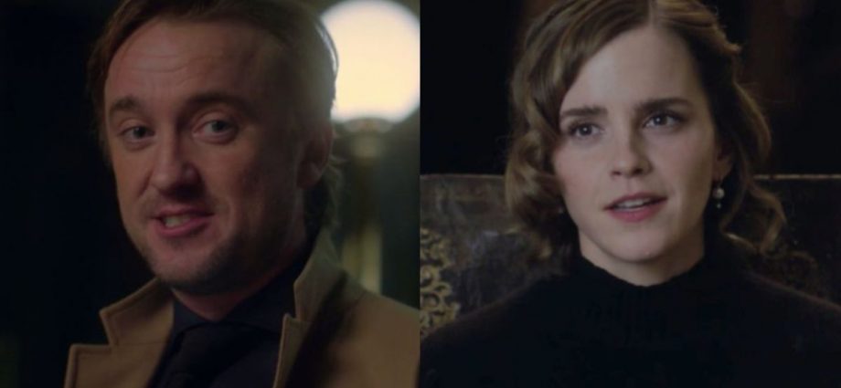 Emma Watson and Tom Felton in Harry Potter 20th Anniversary: Return to Hogwarts