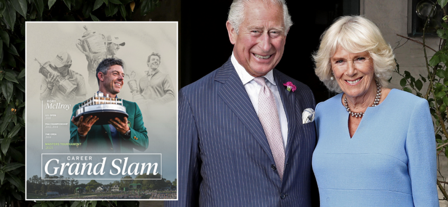 King Charles and Queen Camilla congratulate Rory McIlroy on historic US Masters win