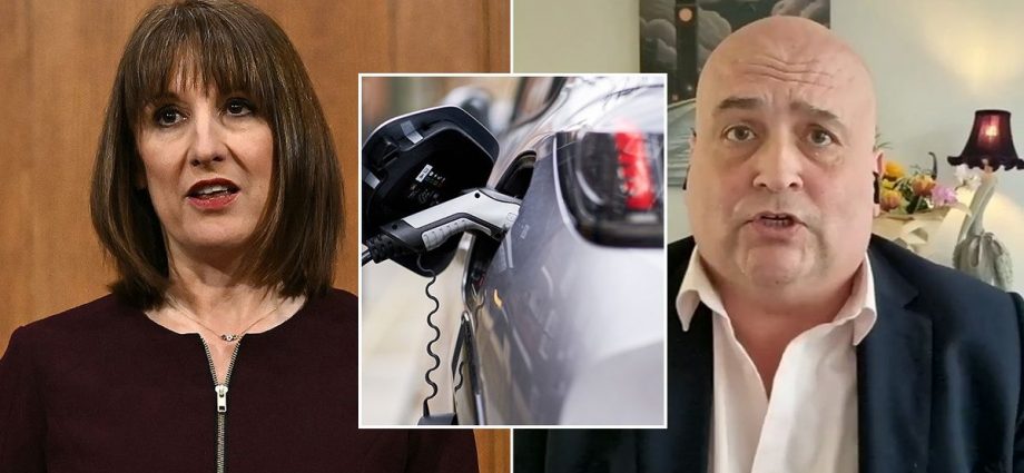 Rachel Reeves scolded after handing electric car drivers 'disincentive' with HUGE car tax hikes: 'This is going backwards!'