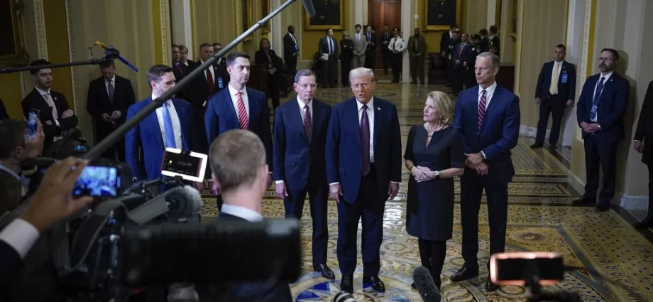 Republicans breathe sigh of relief over Trump’s tariff retreat