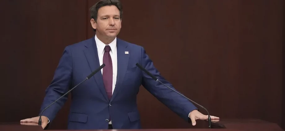 DeSantis rails against Florida legislature's priorities
