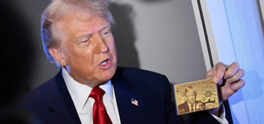 Trump touts $5M visa gold card: ‘Anybody want to buy one?’