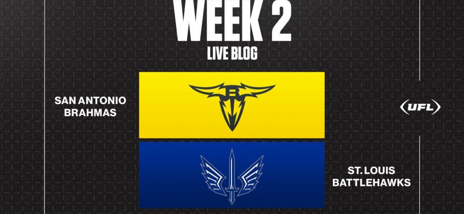Brahmas vs. Battlehawks live updates, score: Highlights from UFL Week 2