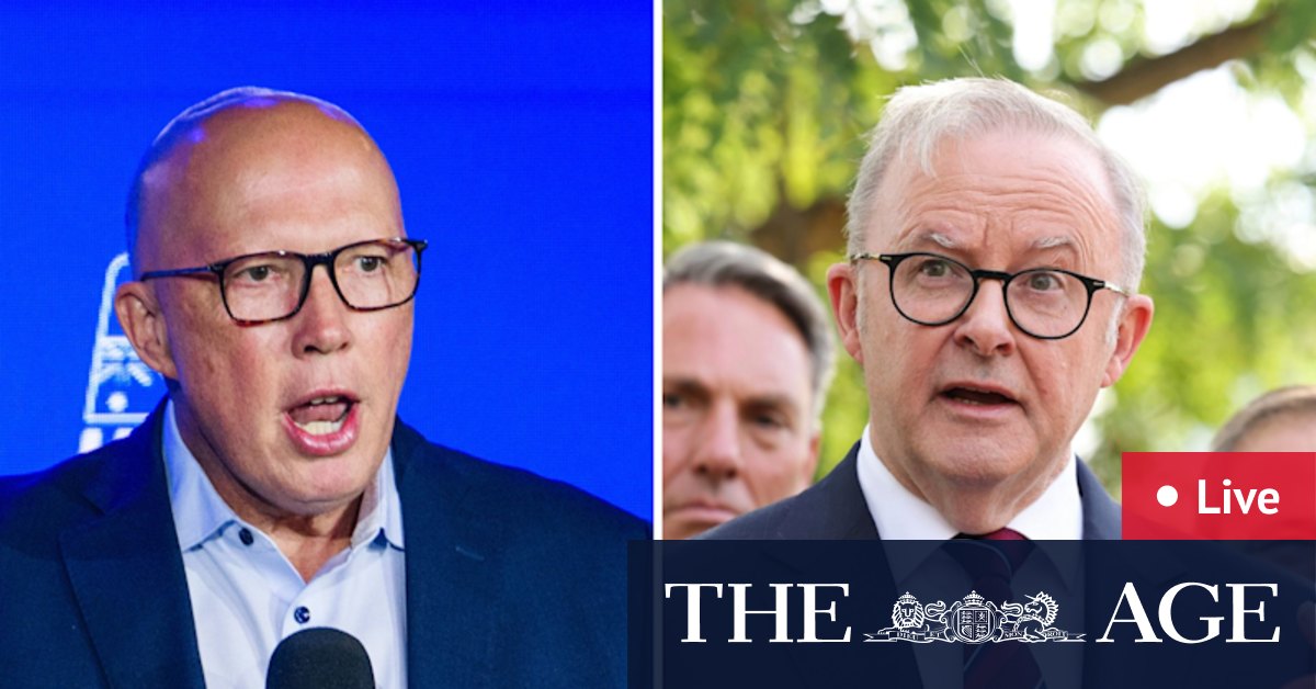 Peter Dutton, Anthony Albanese polls; Liberal Party costings revealed; AEC warns over polling station aggressive behaviour