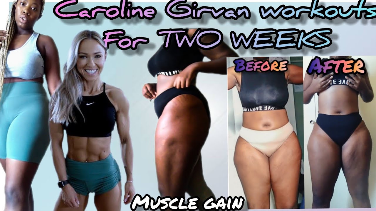 I tried Caroline Girvan workouts for TWO WEEKS *realistic results || February Fitness Influencer
