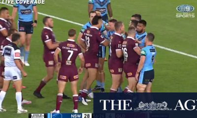 Tino, Haas sin-binned in heated Origin clash