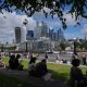 Temperatures could hit 27C on Saturday before unsettled weather arrives