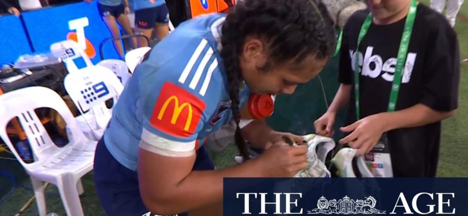 NSW star's gift puts smile on fan's face
