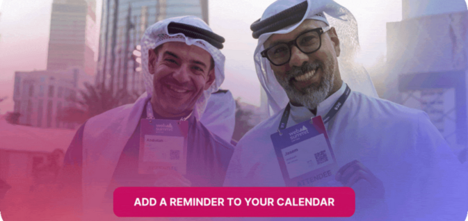 Qatar Websummit - Save 50% on your ticket next Tuesday