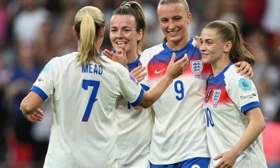 Lionesses 6-0 Portugal: Aggie Beever-Jones hits half-hour hat-trick as England humiliate Selecao