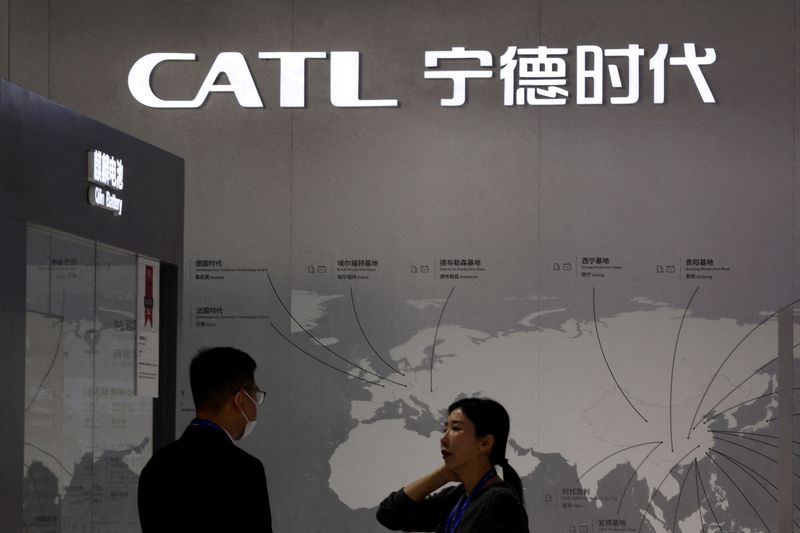 China's CATL jumps in Hong Kong debut in world's biggest listing this year