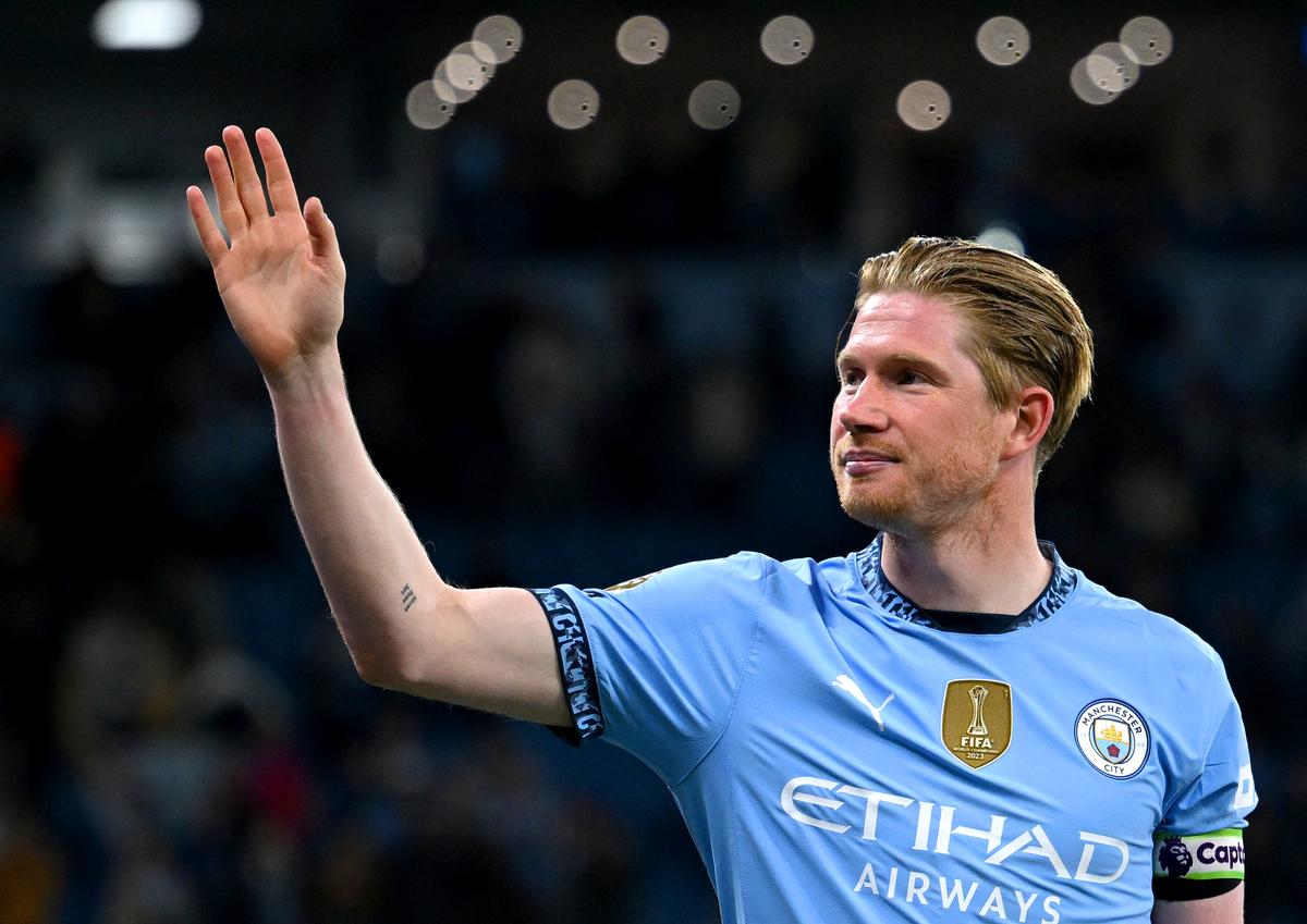 'I enjoyed every moment': Kevin De Bruyne reflects on trophy-laden Manchester City career