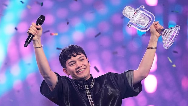 Austria's JJ wins Eurovision with pop-opera song Wasted Love