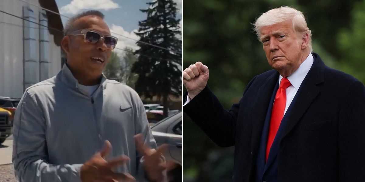 Illegal migrant BEGS Donald Trump to dish out visas and claims Latinos ‘regret’ voting for US President