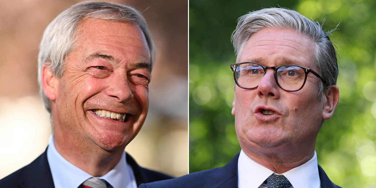 'We will fight!' Keir Starmer turns guns on 'rivals' Reform after admitting Nigel Farage could become PM