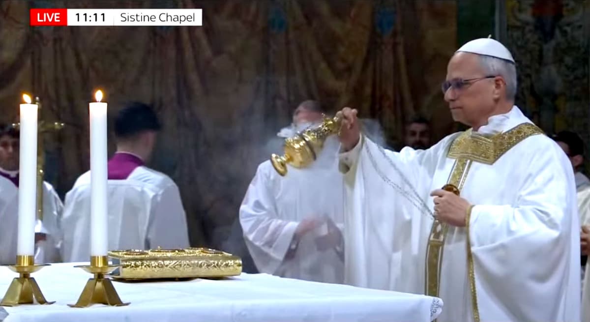 Pope Leo XIV celebrates first Mass as pontiff at Sistine Chapel as King Charles sends congratulations