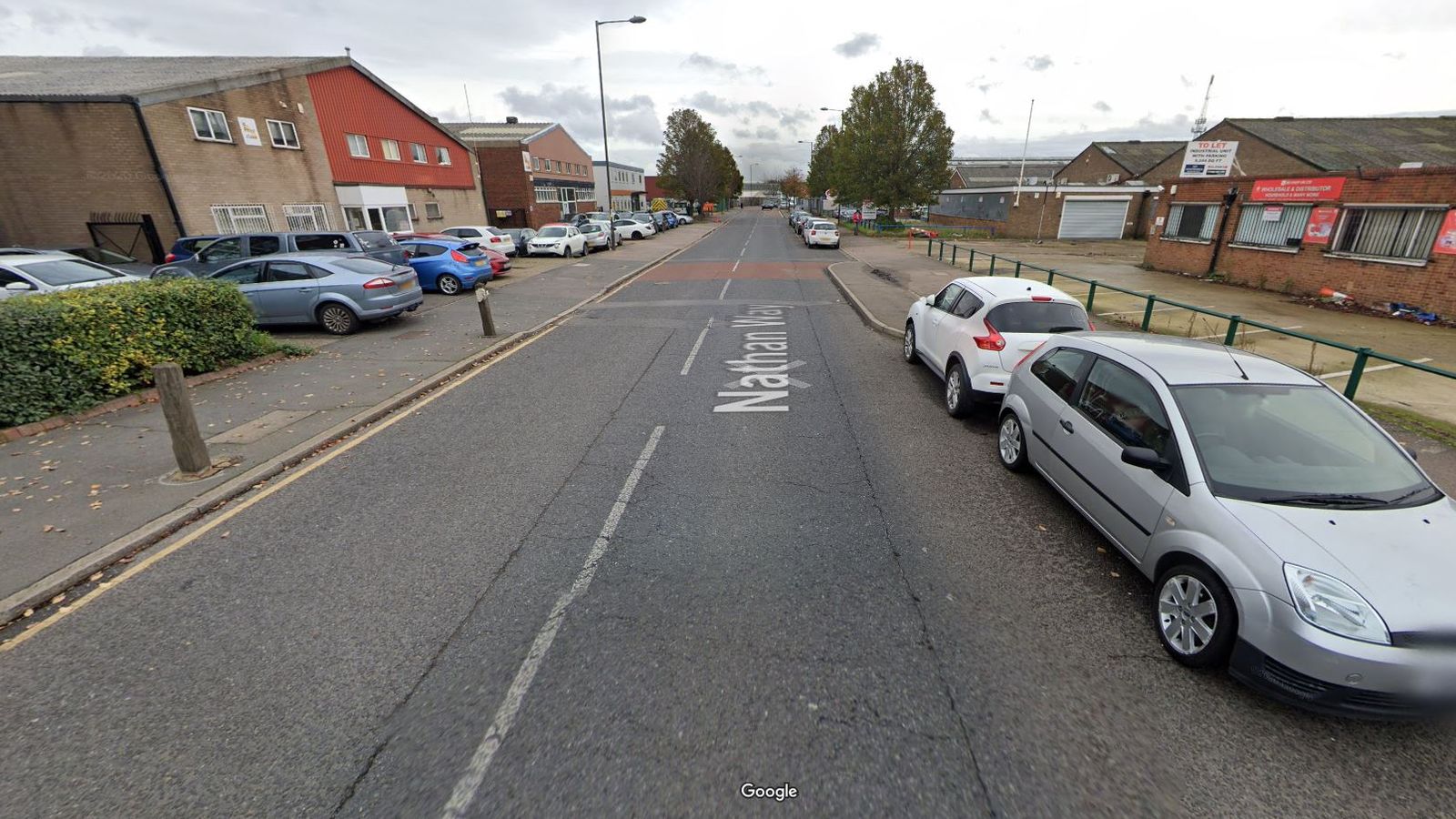 Nathan Way, Thamesmead, southeast London. Pic: Google