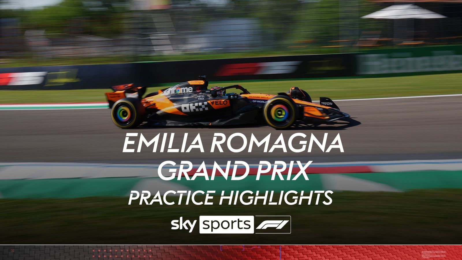 Highlights from Friday's practice sessions at the Emilia Romagna Grand Prix.