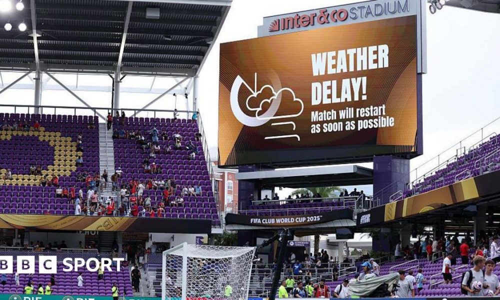 Fifa Club World Cup: Weather raising major concerns in US tournament