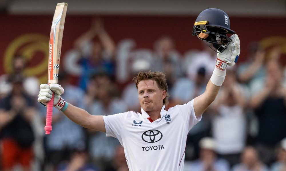 Ollie Pope's century buys him the summer at No. 3