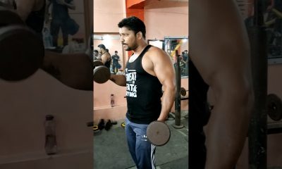 Biceps And Triceps Workout Motivation 💪 #motivation #desihomegym #fitnessmotivation #bicepsworkout