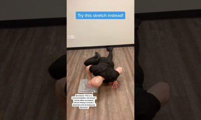 Low back pain? Try this stretch and share! #lowbackpain #crack #trending