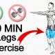 20 Minute Leg Workout at Home | No Equipment Needed