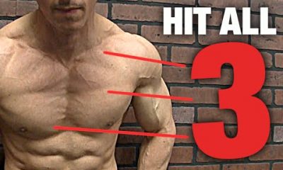 Home Chest Exercises (UPPER, MID, LOWER CHEST!!)