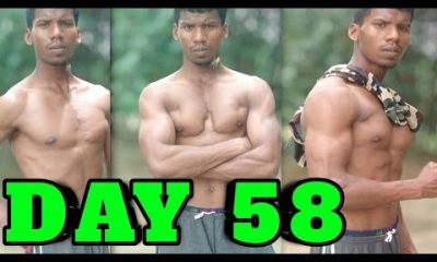 Daily 50 Push up transformation | DAY 58 | Palasfitness