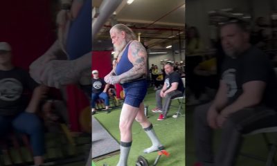 515 lbs deadlift. Mike Burch. 74 years old. 202lbs APA World record.