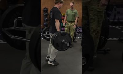 magnus midtbø impresses Eddie Hall with Deadlift!