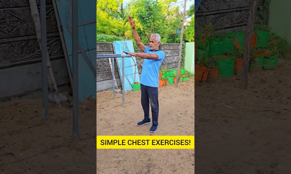 Best Chest Exercises🤩 (Simple Exercises)