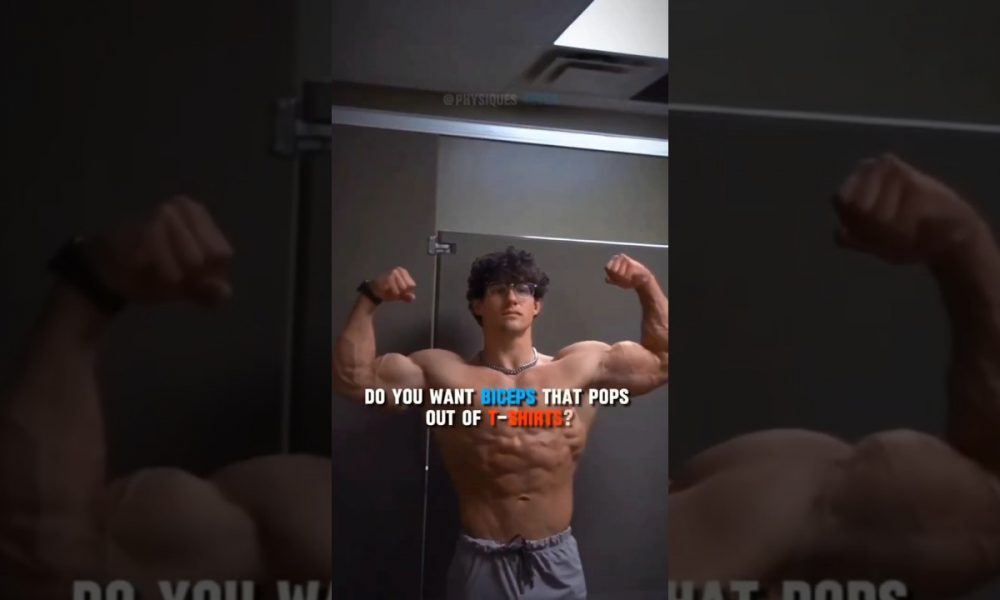 Top 3,Biceps Workout|At Gym|Days 30!#musclebuilding#shortvideo#musclegrowth#phonk#bicepsworkout#edit