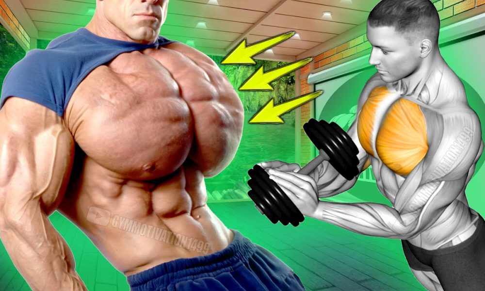 8 Huge Chest Exercises with One Dumbbell Only
