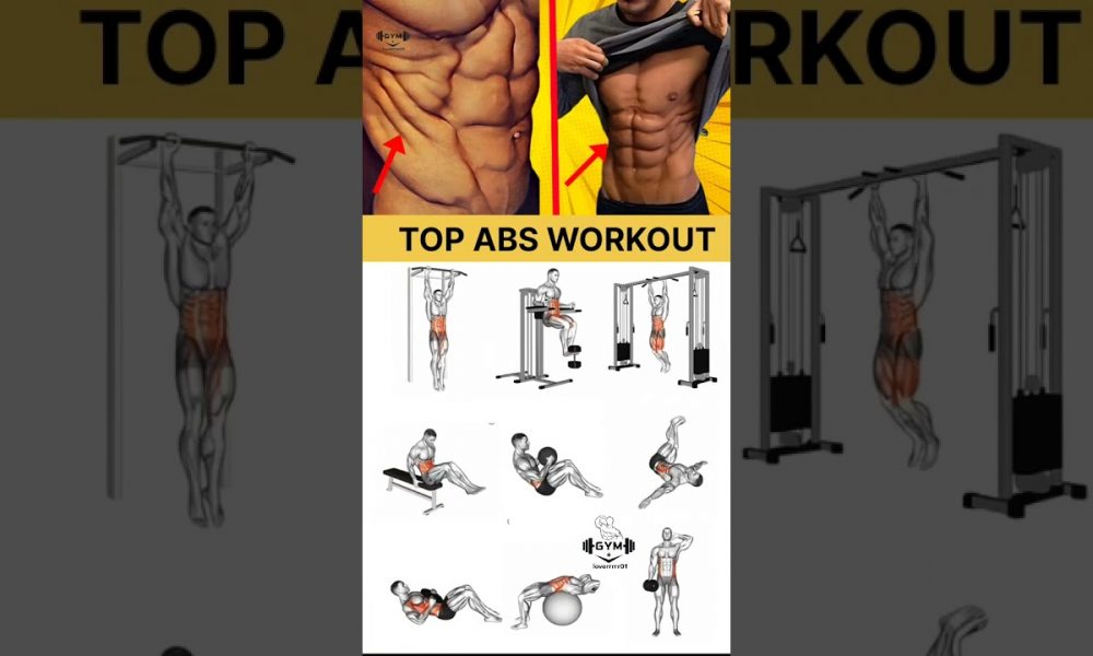 TOP ABS WORKOUT 🔥💪🏻#absworkout #abs #shorts