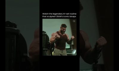 CBUM’s Bicep Tri-Set Routine for Peak Growth and Pump #gym #lifting