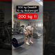 200 kg Deadlift 73 kg Bodyweight #deadlift #crossfit #fypage